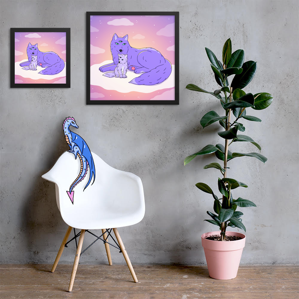 Cloudwolves Print — Robin Eisenberg